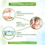 Organic Bamboo Based Baby Wipes - Pack of 3